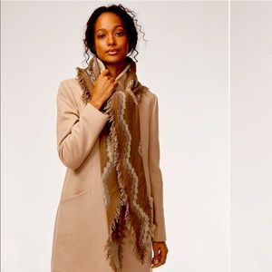 Aritzia Diamond Mosaic Triangle Scarf